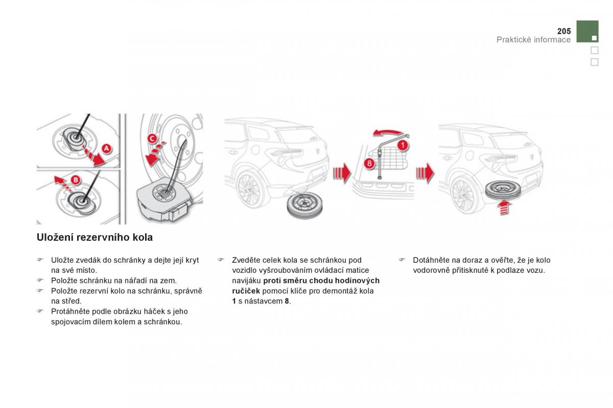 Citroen DS5 navod k obsludze / page 207