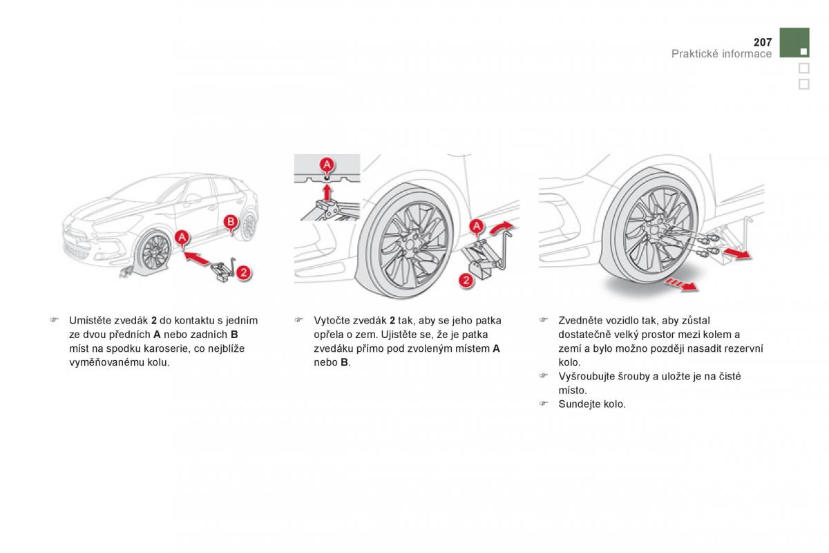 Citroen DS5 navod k obsludze / page 209