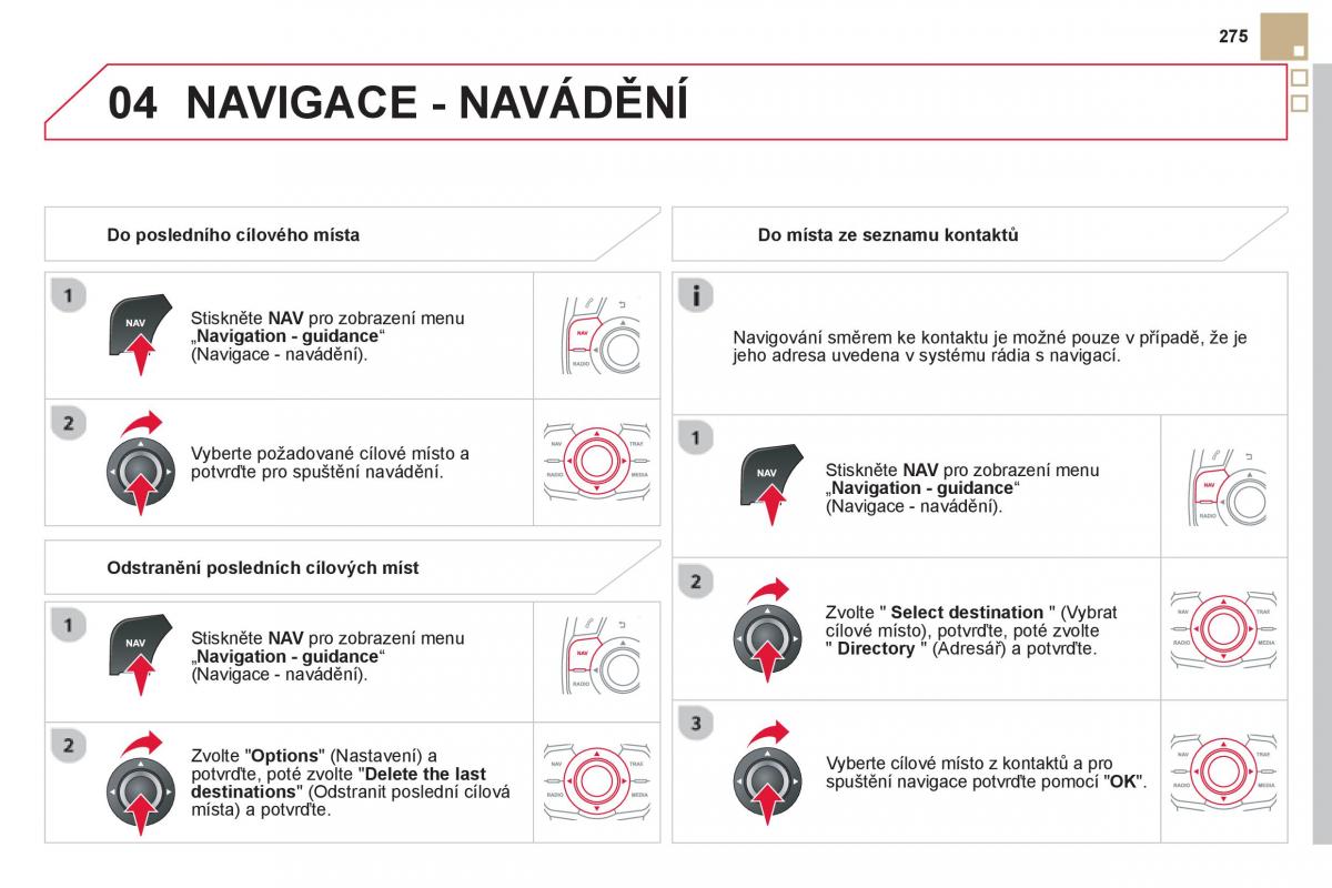 Citroen DS5 navod k obsludze / page 277