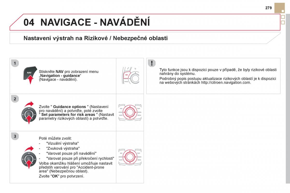 Citroen DS5 navod k obsludze / page 281