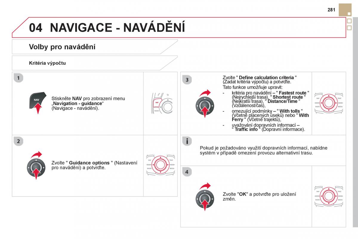 Citroen DS5 navod k obsludze / page 283