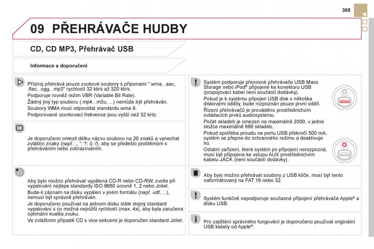 Citroen DS5 navod k obsludze / page 307