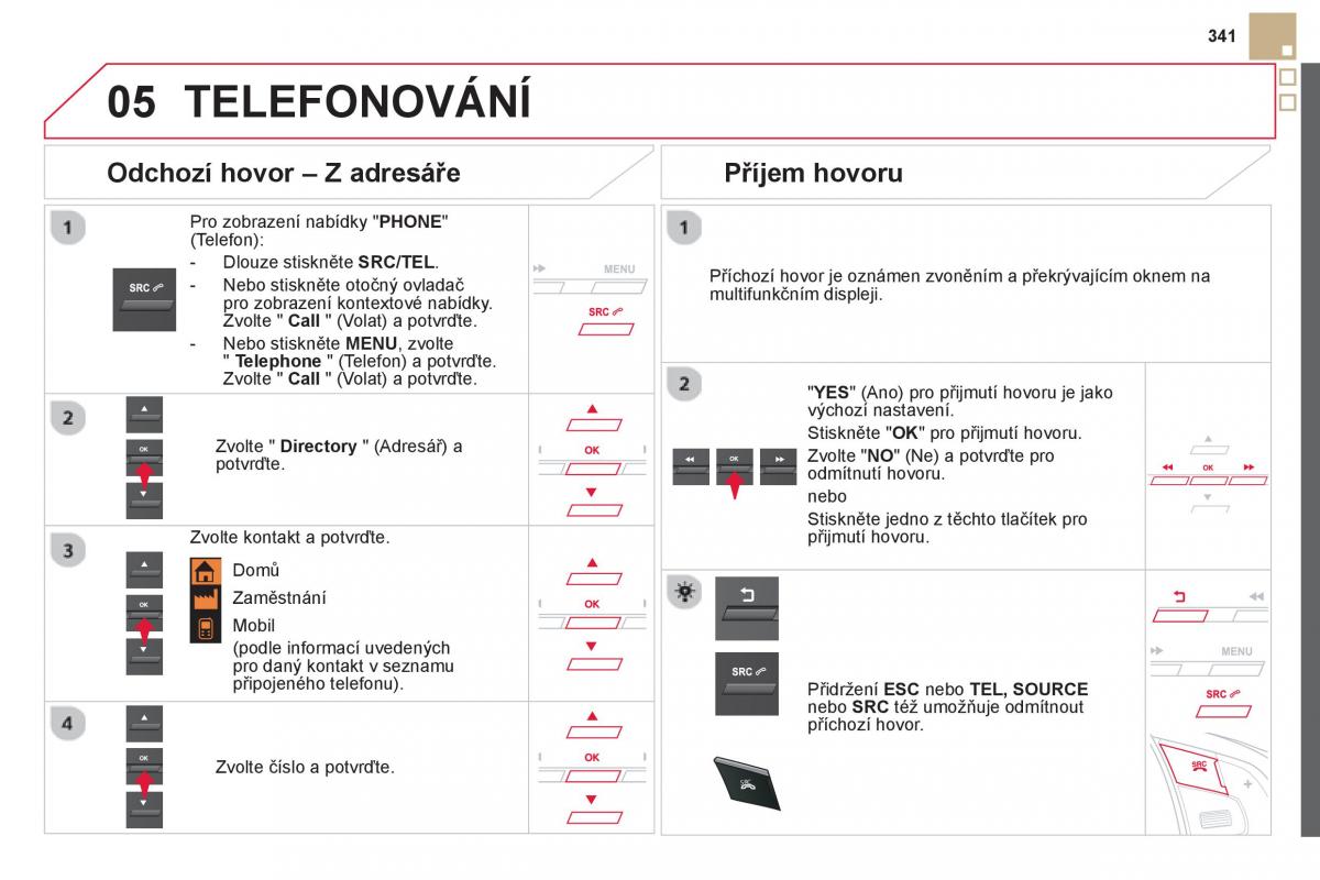 Citroen DS5 navod k obsludze / page 343