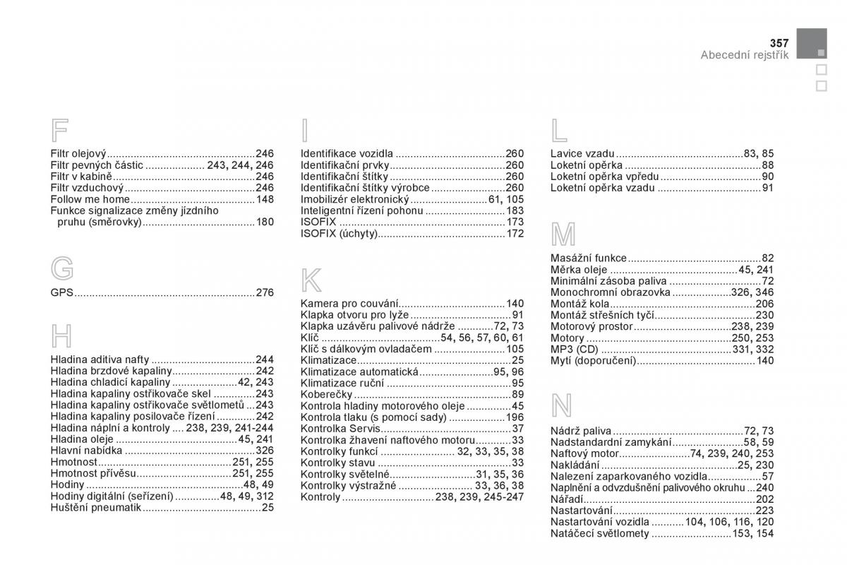 Citroen DS5 navod k obsludze / page 359