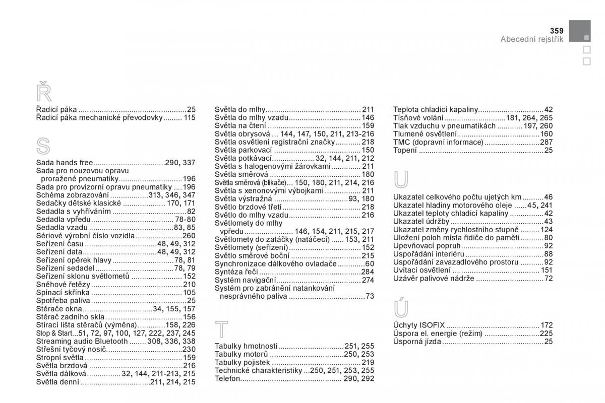 Citroen DS5 navod k obsludze / page 361