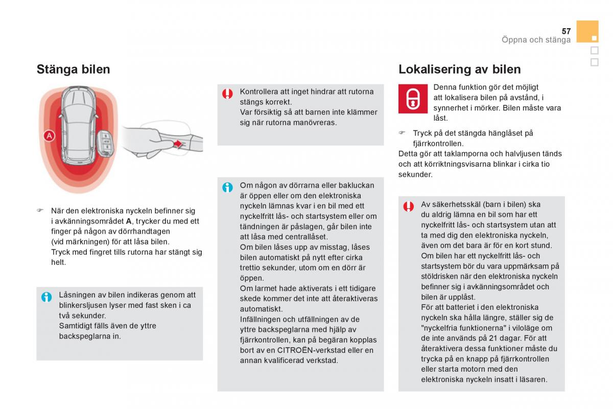 Citroen DS5 instruktionsbok / page 59