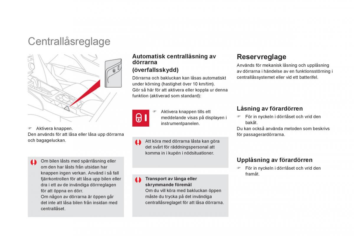 Citroen DS5 instruktionsbok / page 64