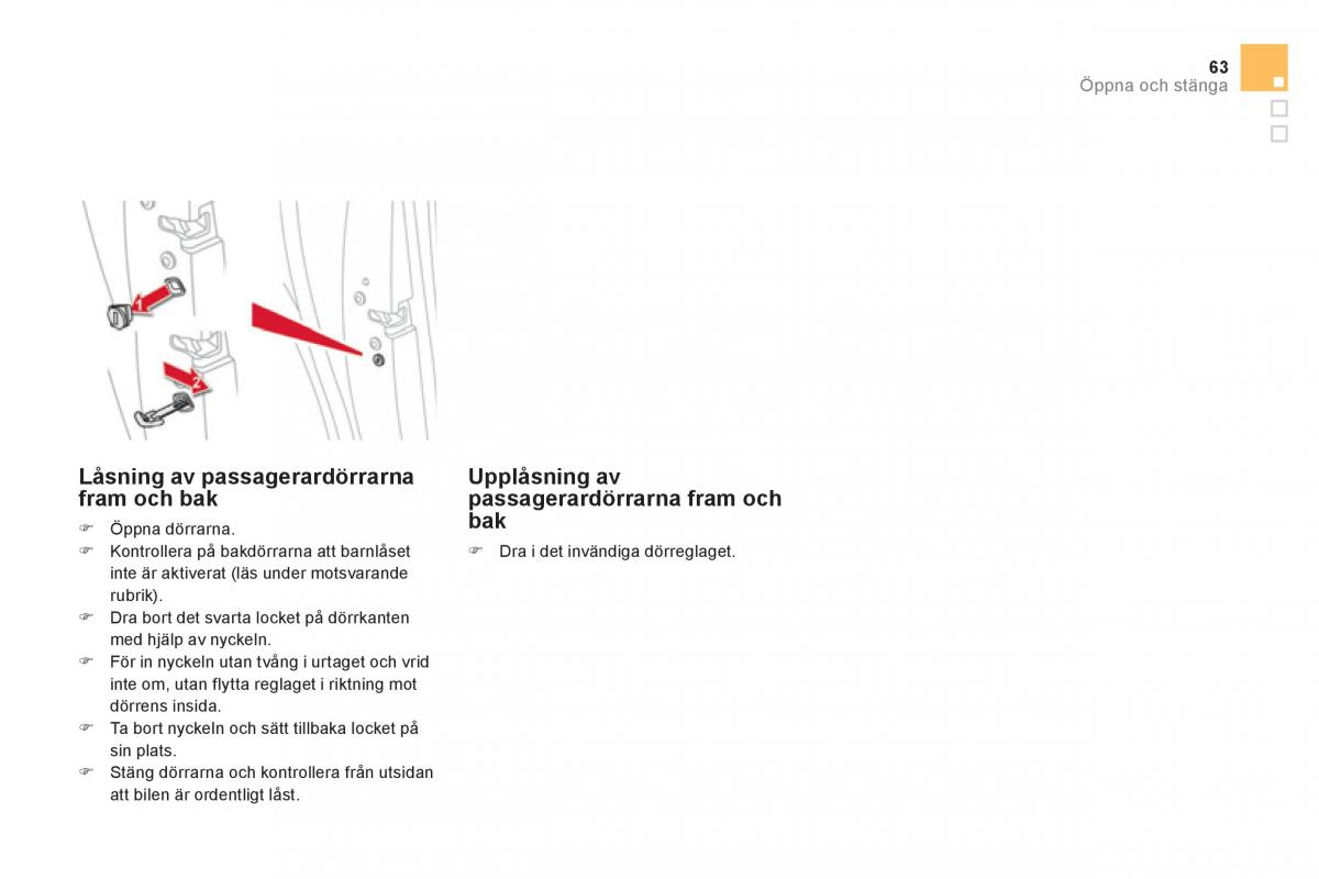 Citroen DS5 instruktionsbok / page 65