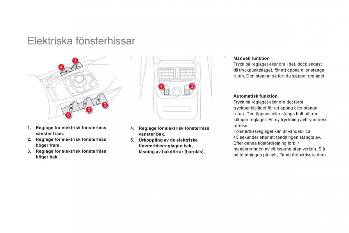 Citroen DS5 instruktionsbok / page 70