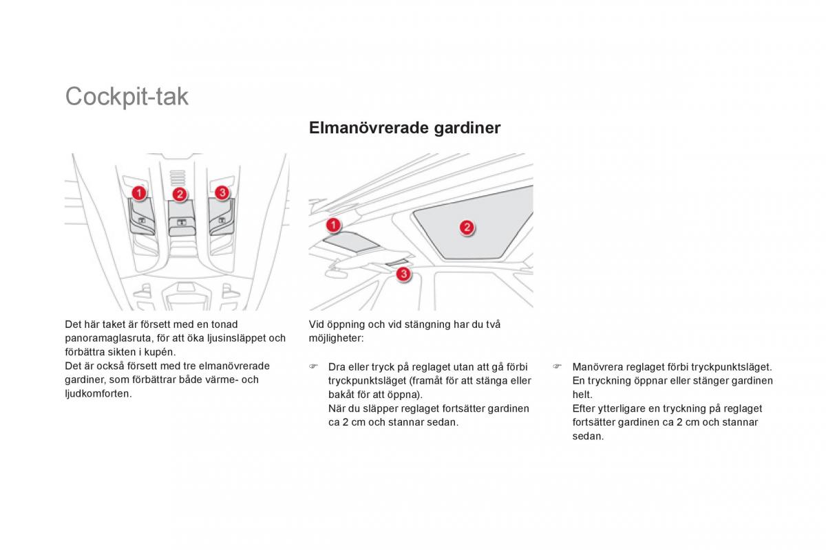 Citroen DS5 instruktionsbok / page 72