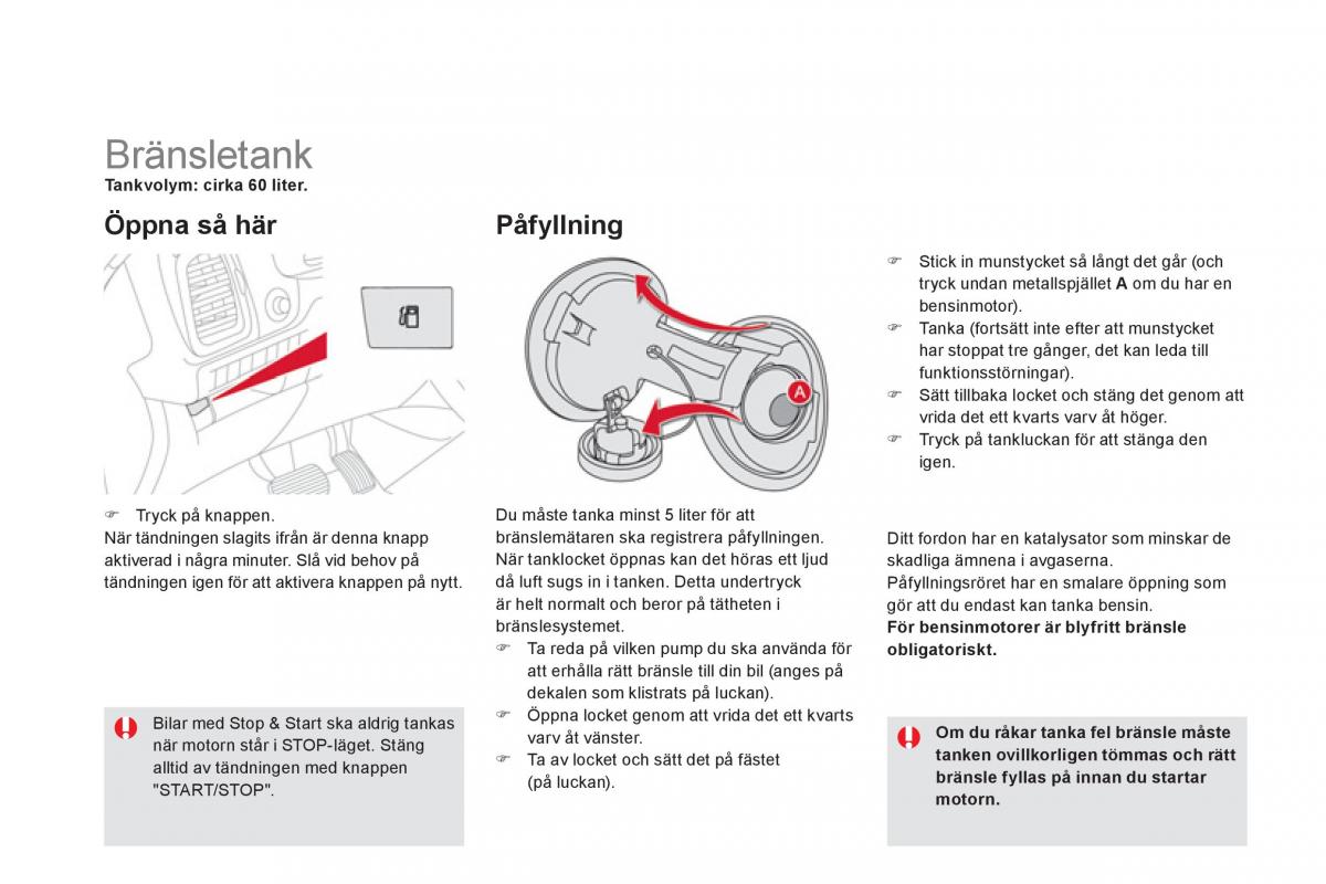 Citroen DS5 instruktionsbok / page 74