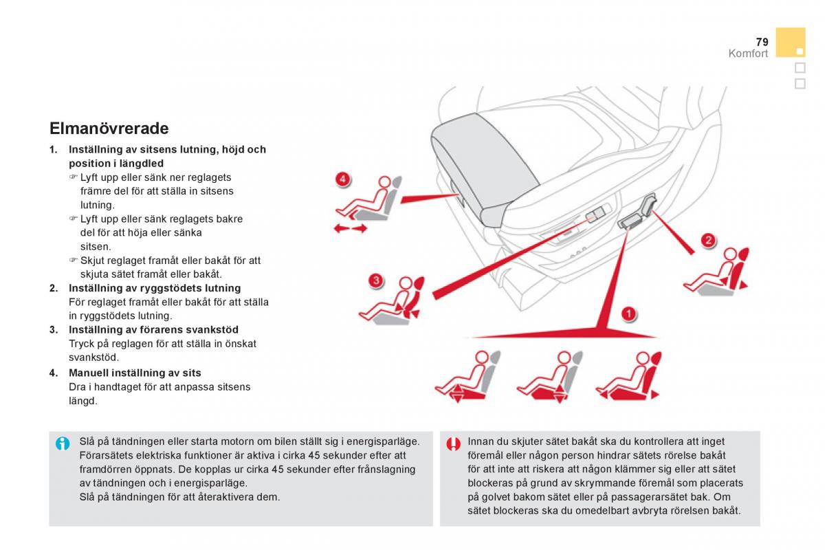 Citroen DS5 instruktionsbok / page 81