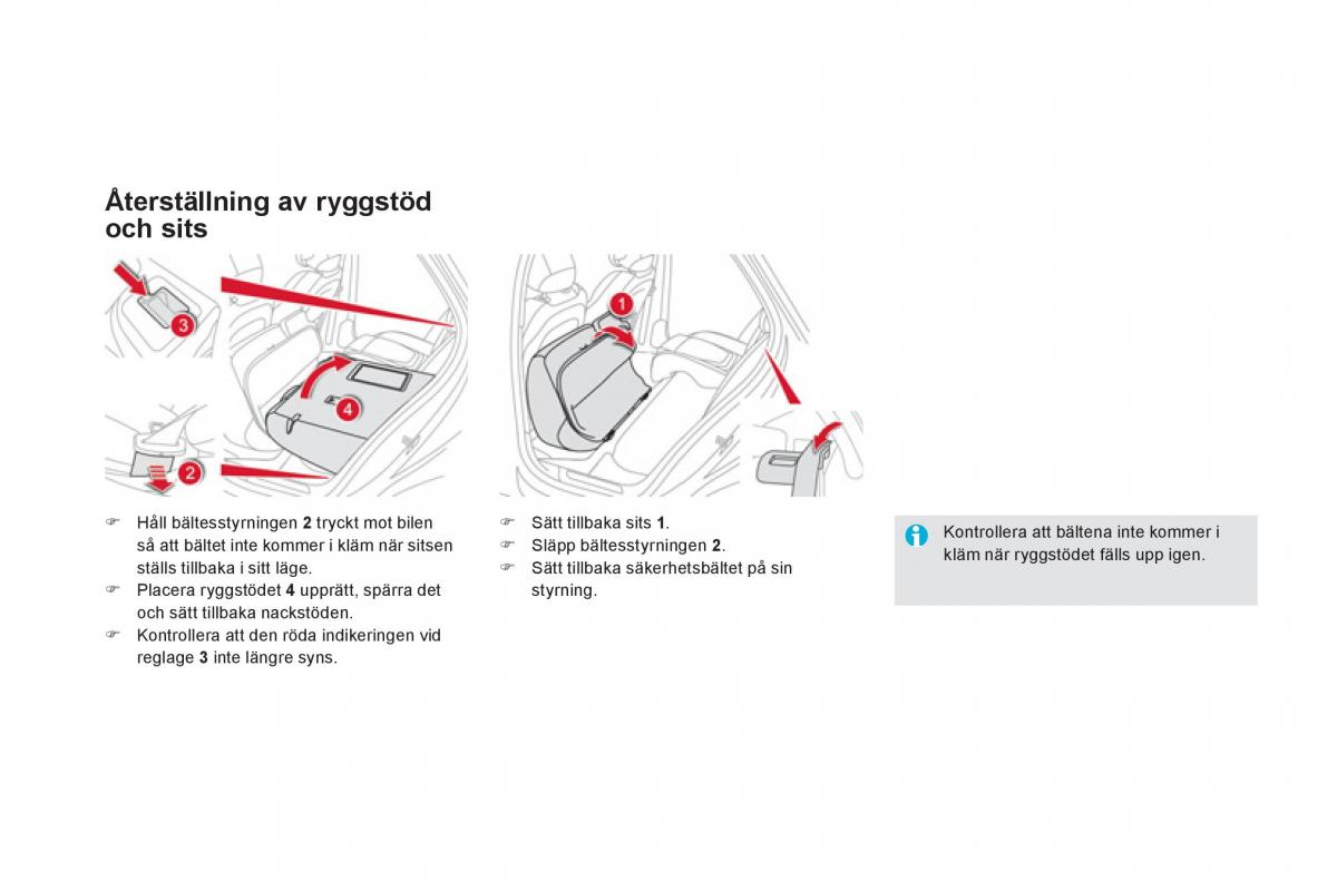 Citroen DS5 instruktionsbok / page 86