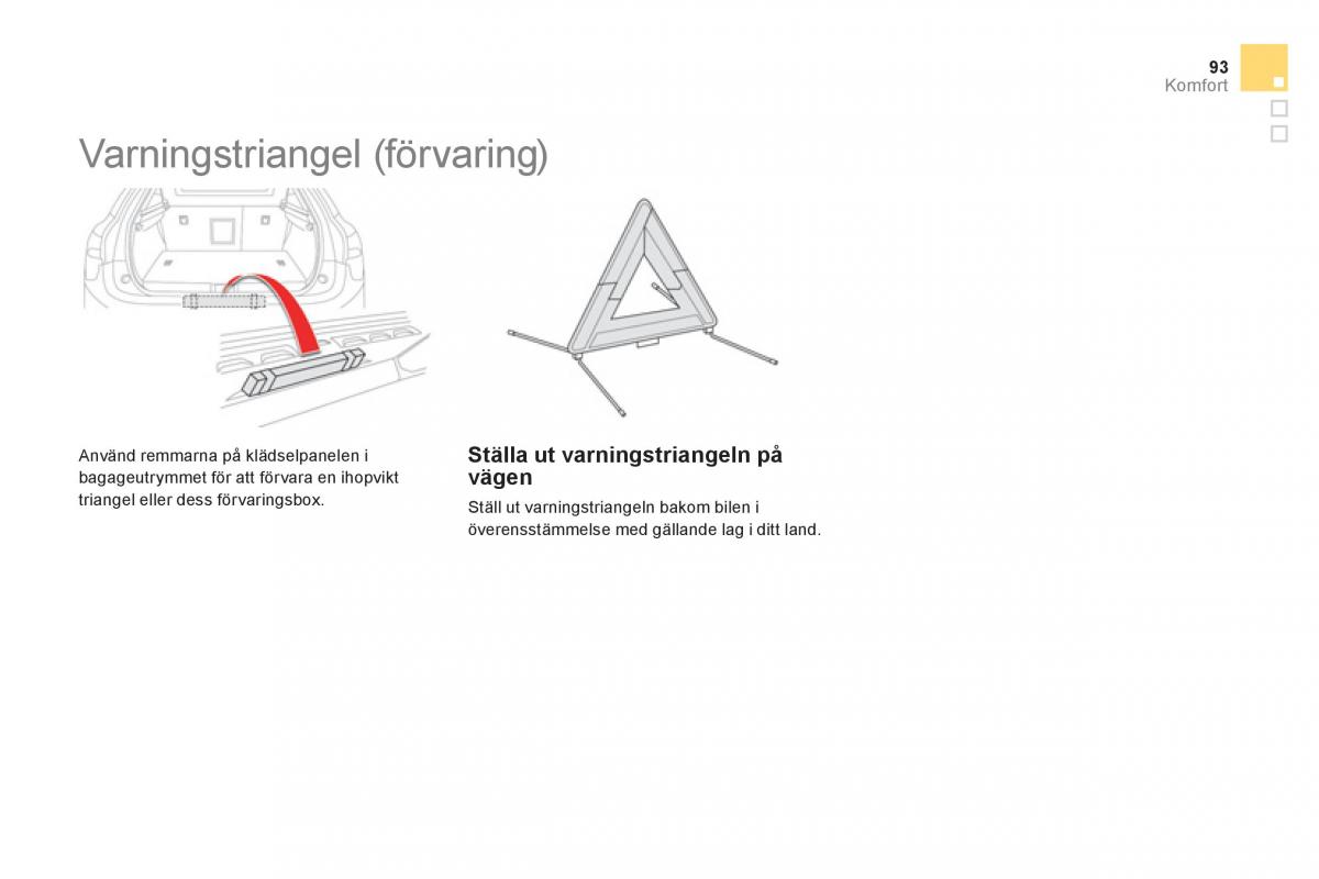 Citroen DS5 instruktionsbok / page 95