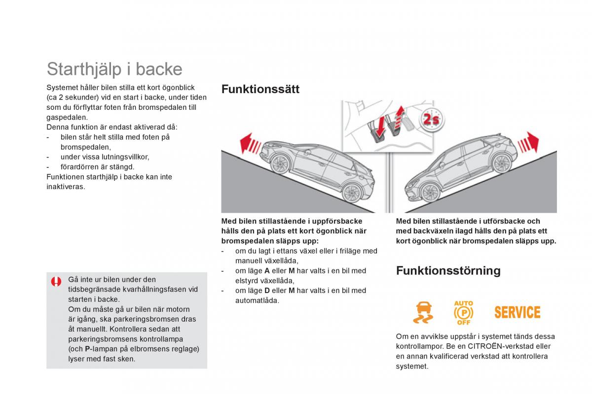 Citroen DS5 instruktionsbok / page 116