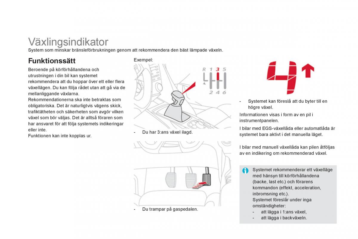 Citroen DS5 instruktionsbok / page 126