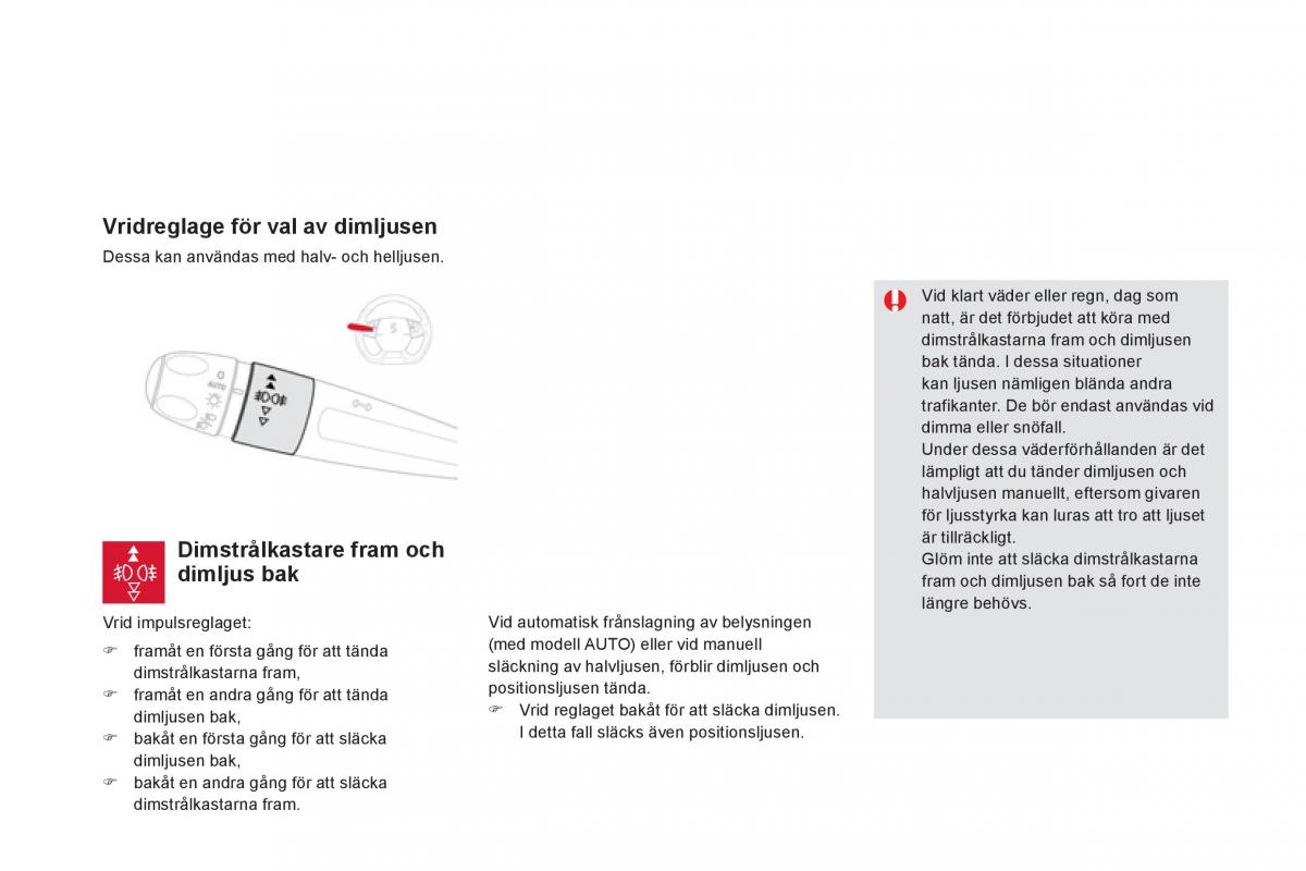 Citroen DS5 instruktionsbok / page 148