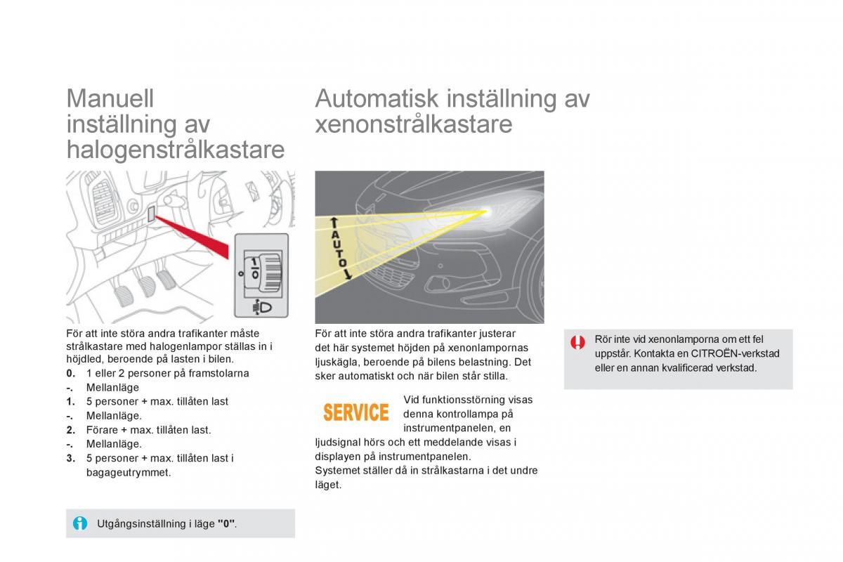 Citroen DS5 instruktionsbok / page 154