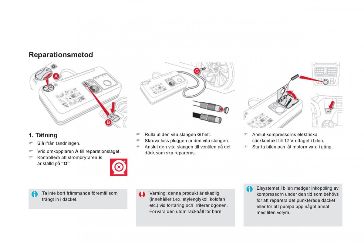 Citroen DS5 instruktionsbok / page 200