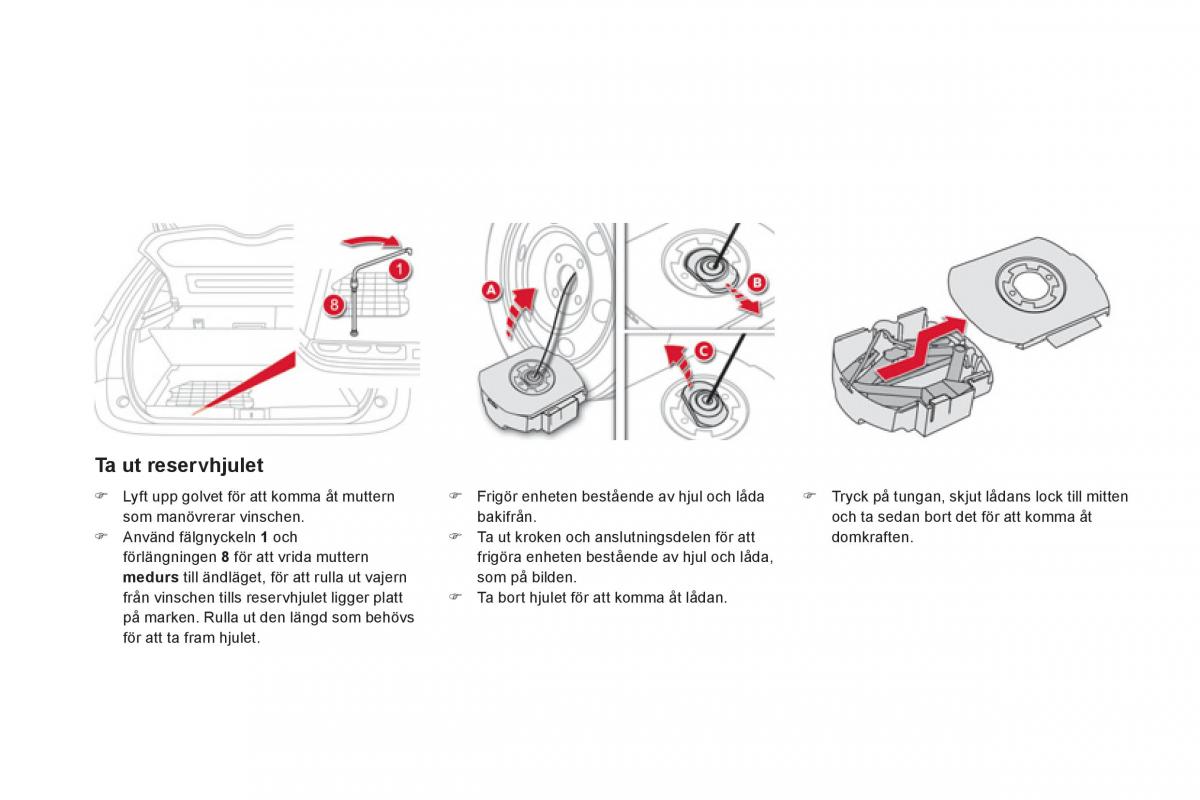 Citroen DS5 instruktionsbok / page 206