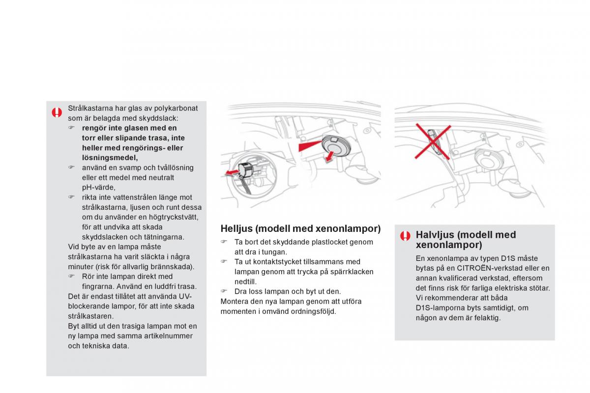 Citroen DS5 instruktionsbok / page 214