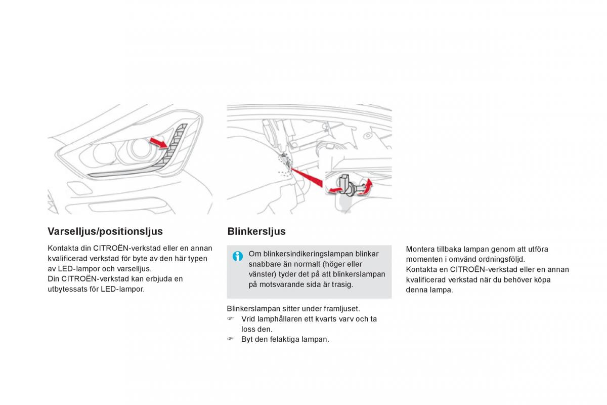 Citroen DS5 instruktionsbok / page 216