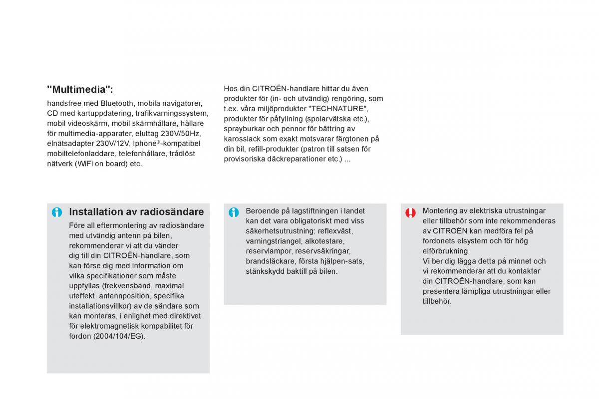 Citroen DS5 instruktionsbok / page 234