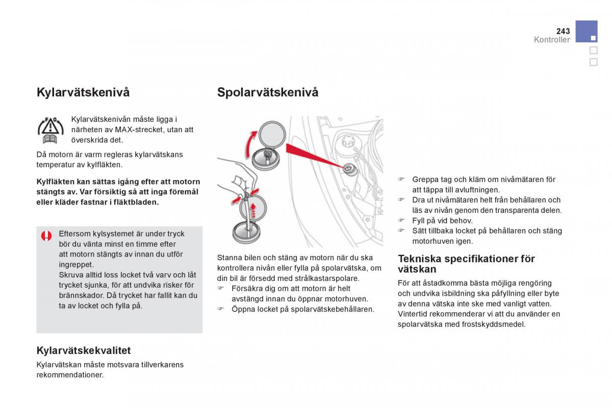 Citroen DS5 instruktionsbok / page 245