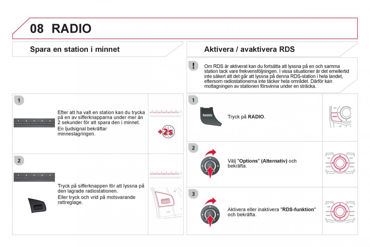 Citroen DS5 instruktionsbok / page 304