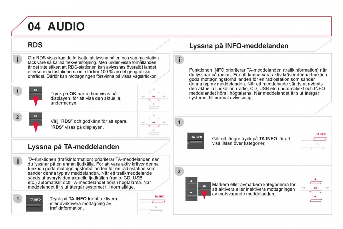 Citroen DS5 instruktionsbok / page 330