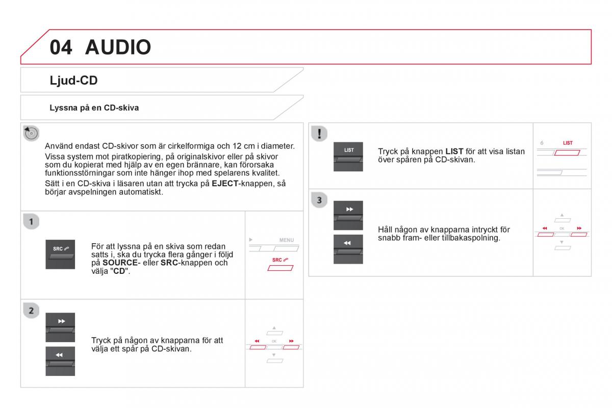 Citroen DS5 instruktionsbok / page 332