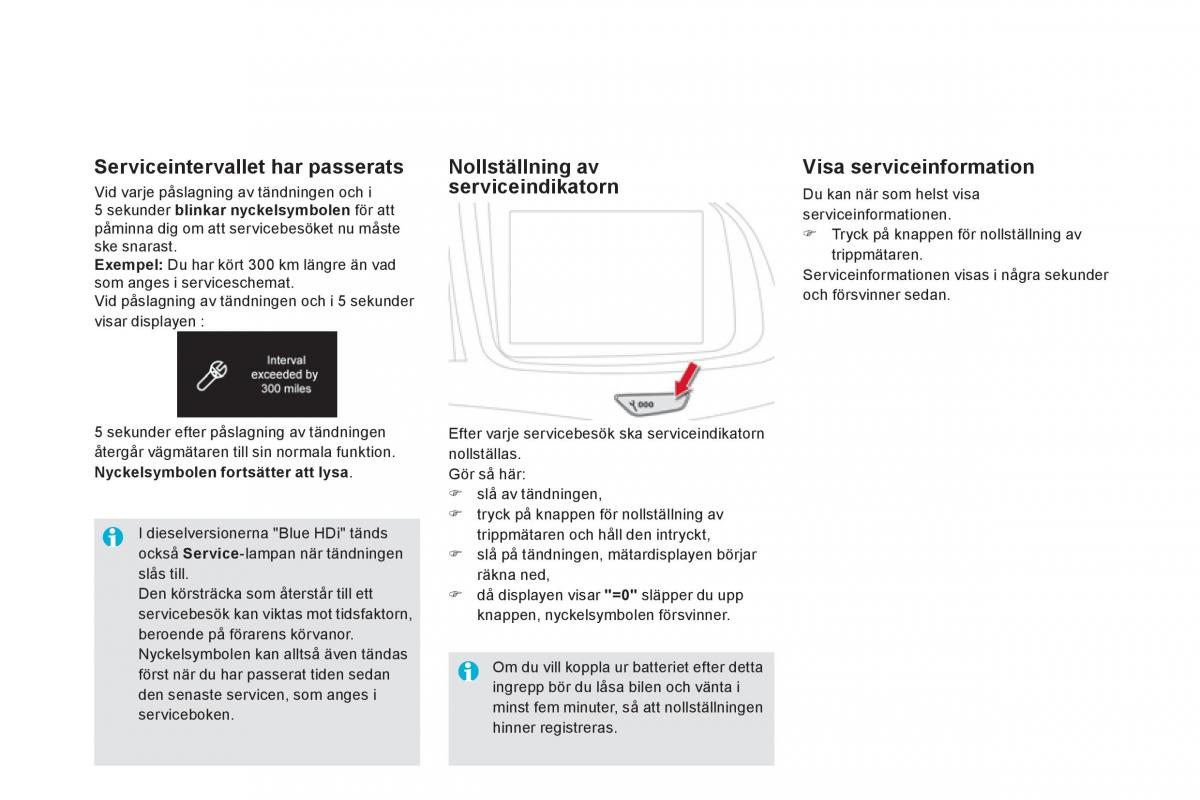 Citroen DS5 instruktionsbok / page 46