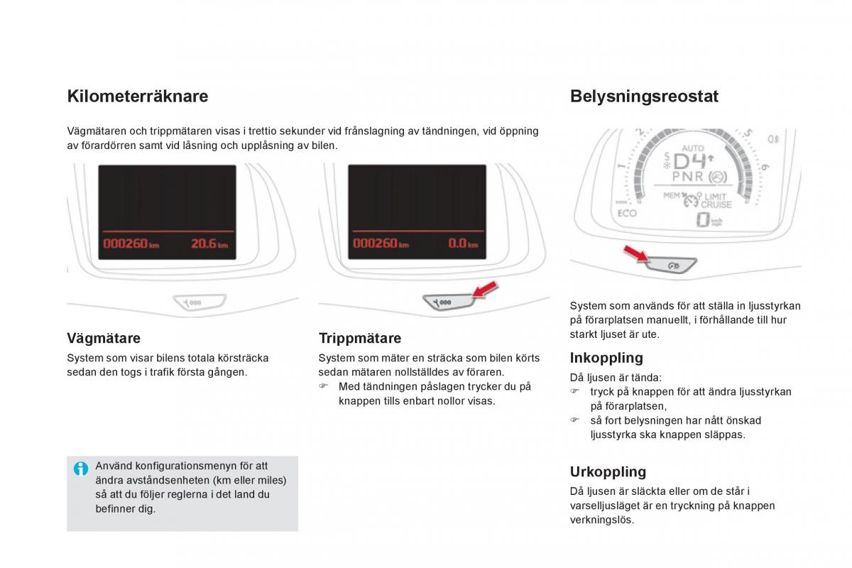 Citroen DS5 instruktionsbok / page 48