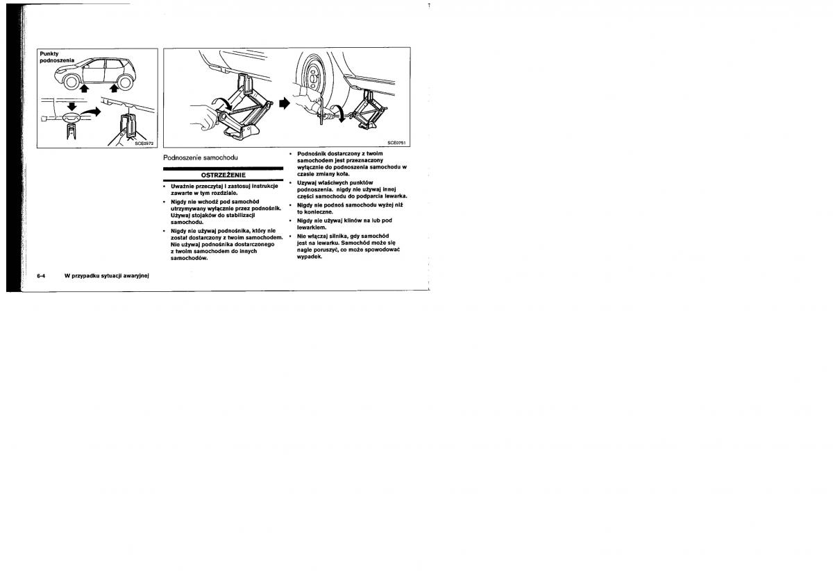 Nissan Murano I 1 Z50 instrukcja obslugi / page 167