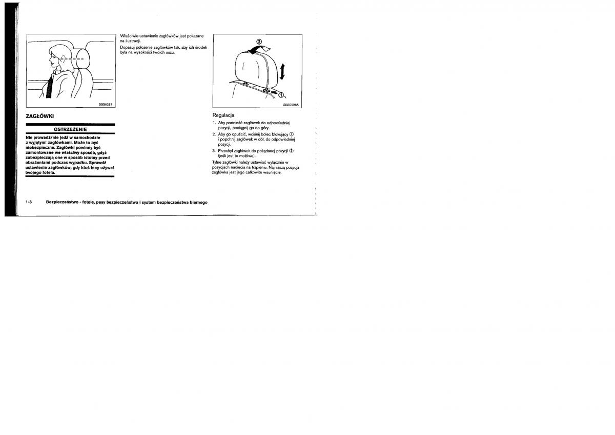 Nissan Murano I 1 Z50 instrukcja obslugi / page 19