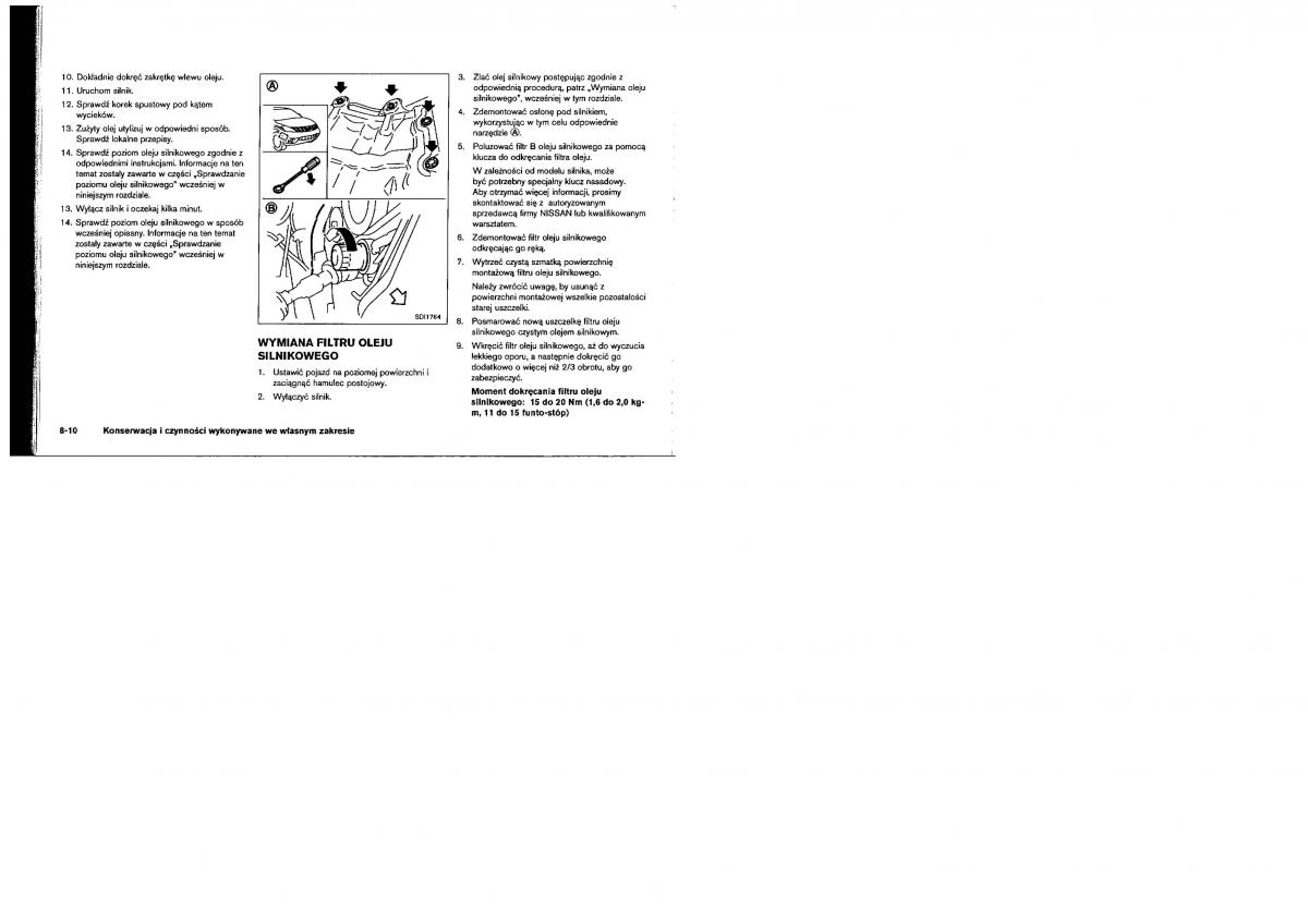 Nissan Murano I 1 Z50 instrukcja obslugi / page 191