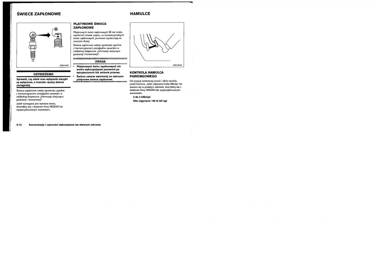 Nissan Murano I 1 Z50 instrukcja obslugi / page 193