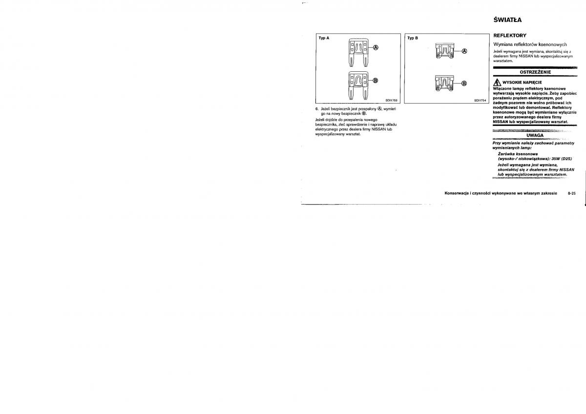 Nissan Murano I 1 Z50 instrukcja obslugi / page 206