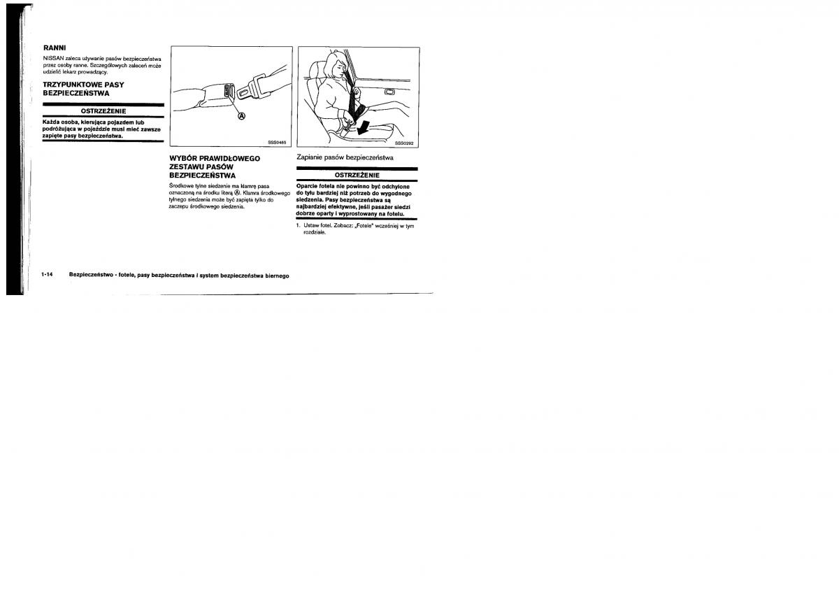 Nissan Murano I 1 Z50 instrukcja obslugi / page 25