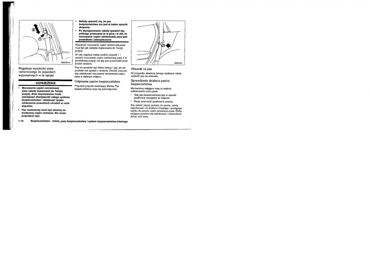 Nissan Murano I 1 Z50 instrukcja obslugi / page 27