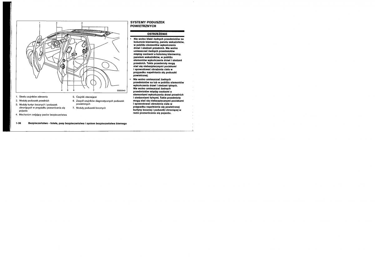 Nissan Murano I 1 Z50 instrukcja obslugi / page 47