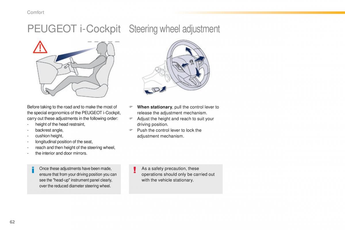 Peugeot 208 owners manual / page 64