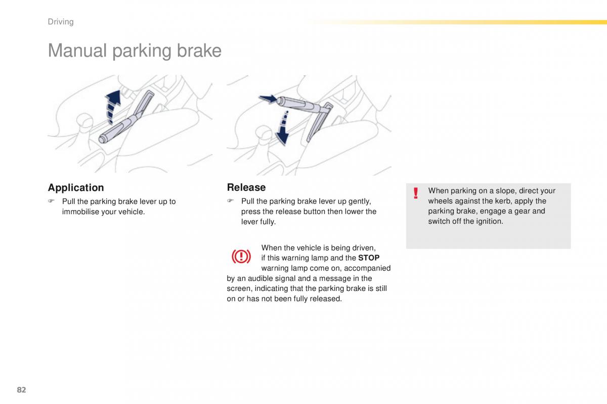 Peugeot 208 owners manual / page 84