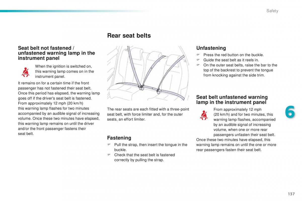 Peugeot 208 owners manual / page 139