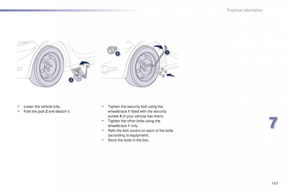 Peugeot 208 owners manual / page 169