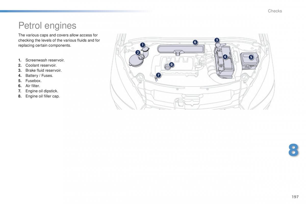 Peugeot 208 owners manual / page 199