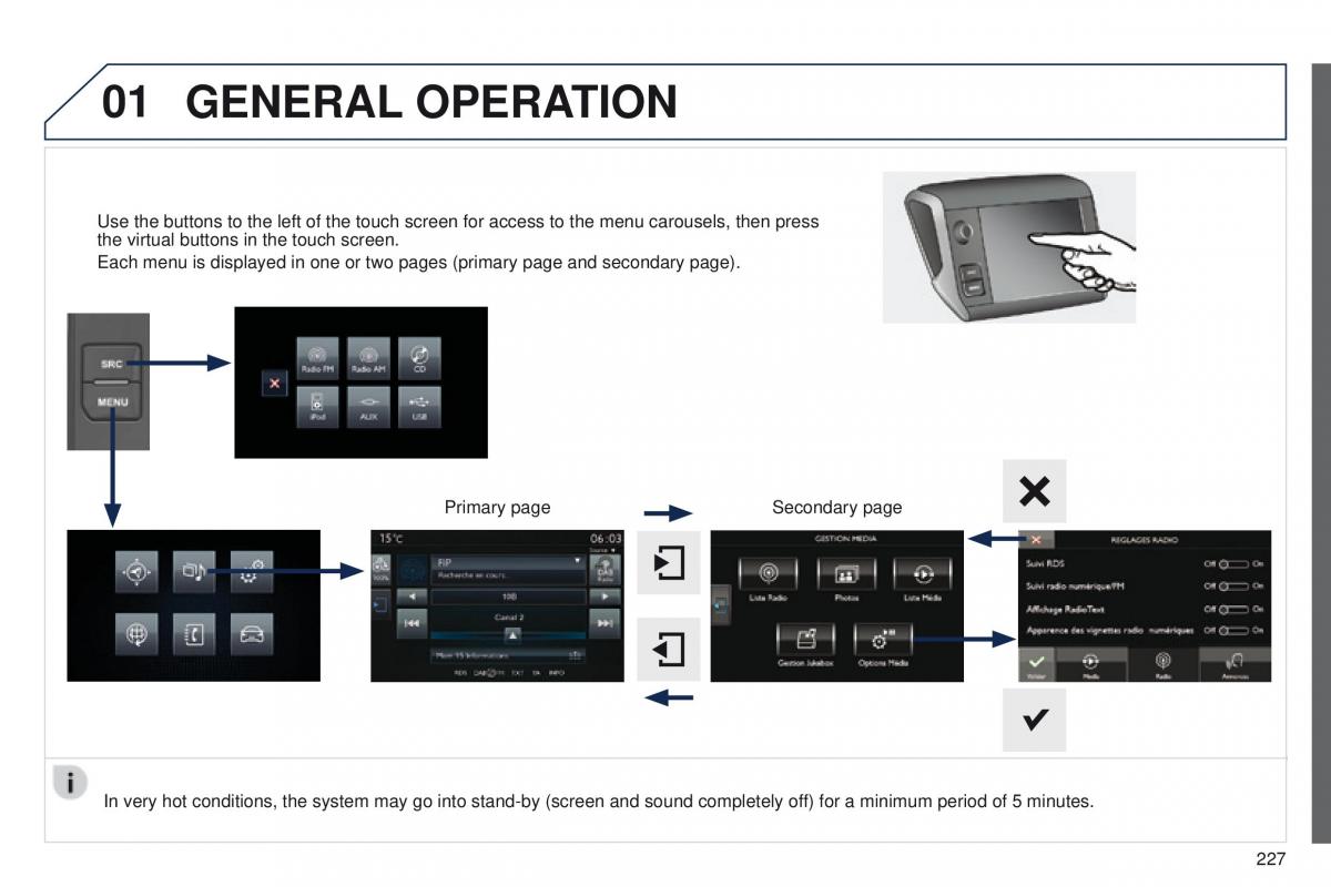 Peugeot 208 owners manual / page 229