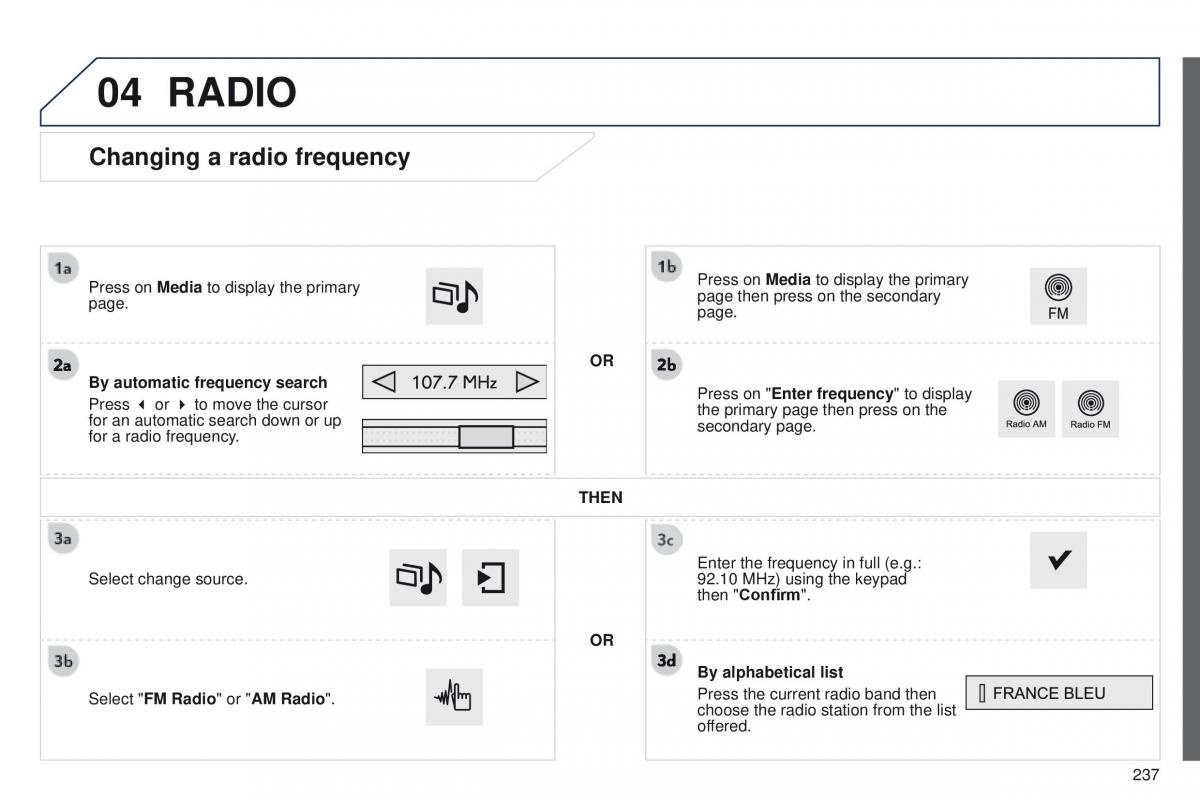 Peugeot 208 owners manual / page 239