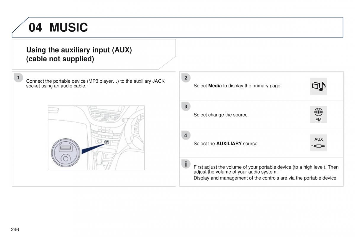 Peugeot 208 owners manual / page 248