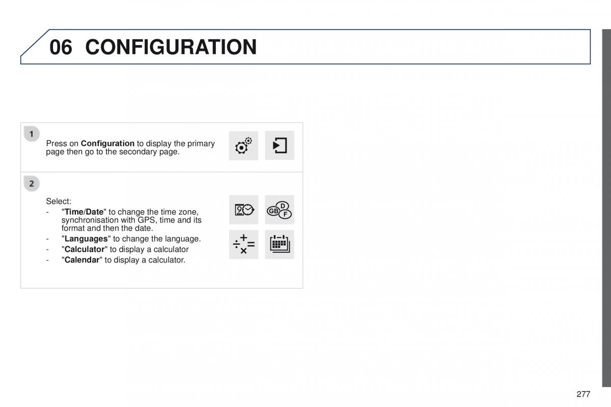 Peugeot 208 owners manual / page 279